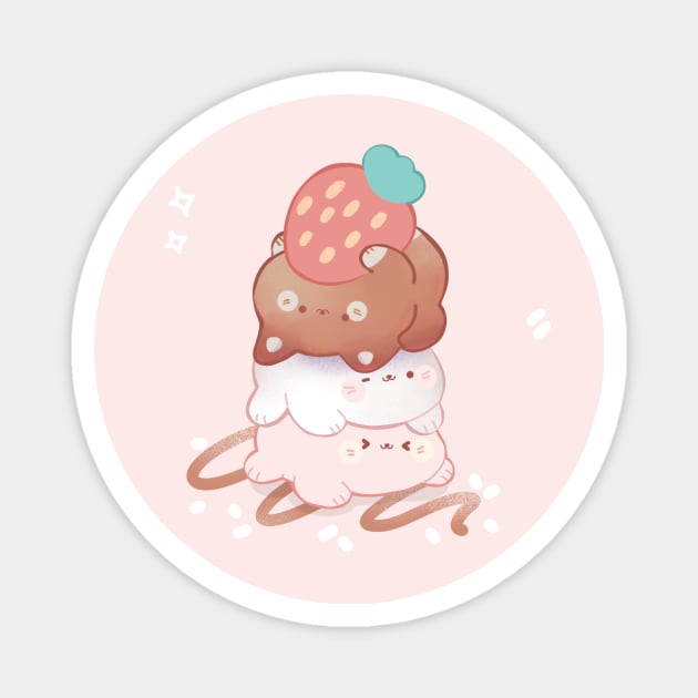 Vanilla ice cream for new arrivals cats
